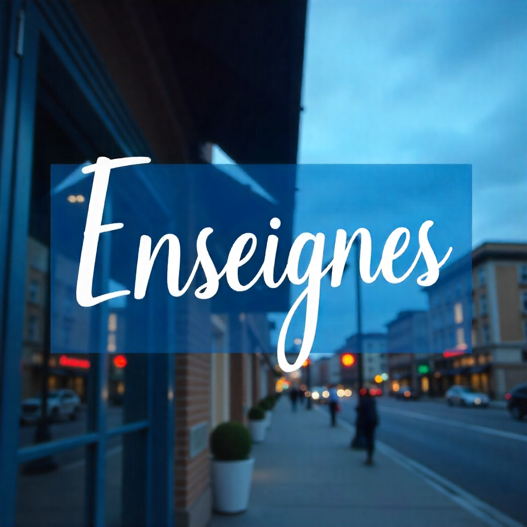 enseignes